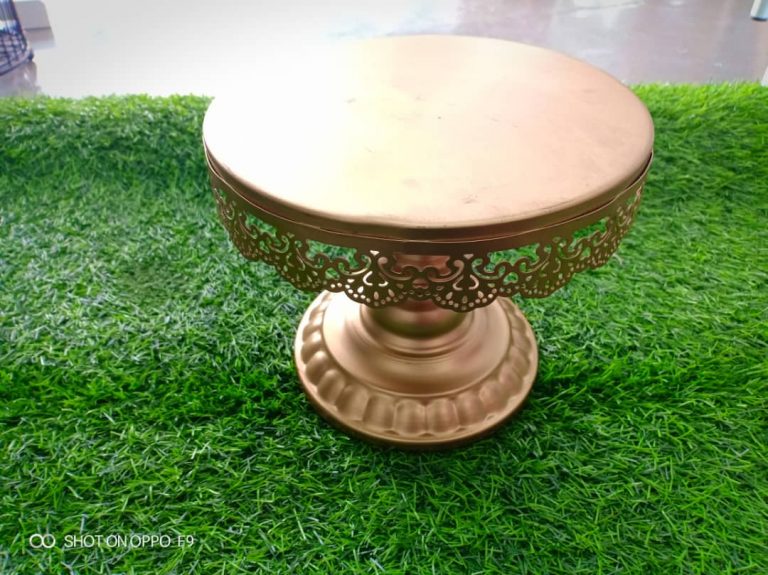 lace gold cake stands [rental] Your DIY Project Rental