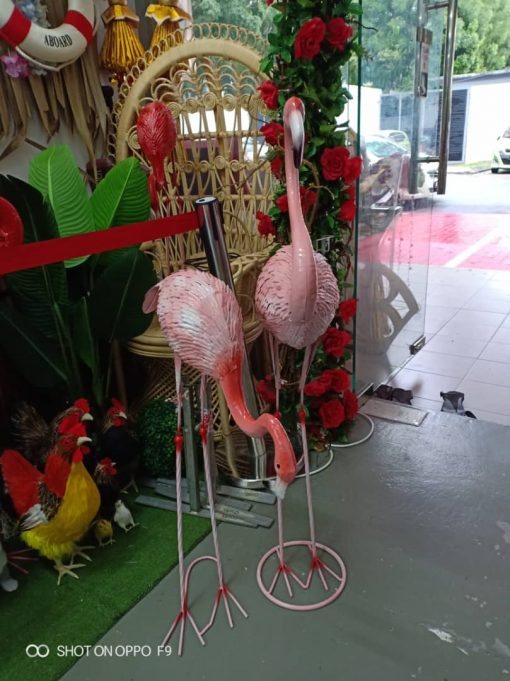 Figurine Flamingo soft pink [Rental] - Image 5