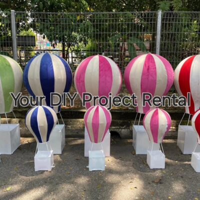 props hot air balloon decoration [rental]