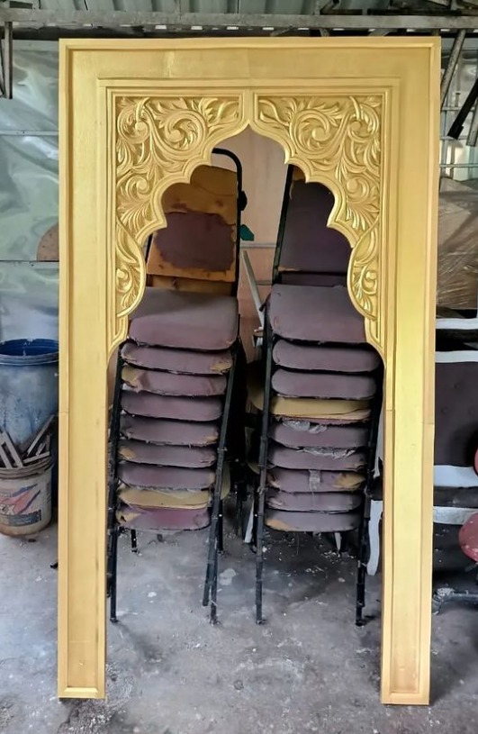 PANEL GOLD KERAWANG PETAK D2 [RENTAL]