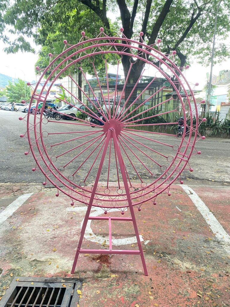 Ferris Wheel-pink [rental] – Your DIY Project Rental
