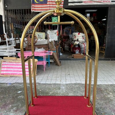 Hotel luggage cart / trolley [rental]