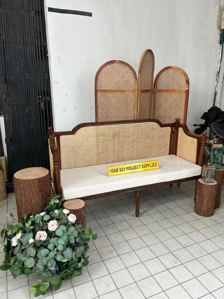 kerusi jati rotan exclusive-1pcs [rental] – Your DIY Project Rental