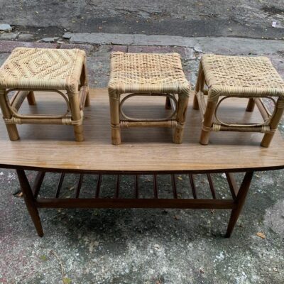Rattan Square seat chair [sewa]