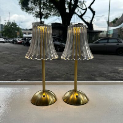 Table lamps 3 color led / 1pcs [rental]